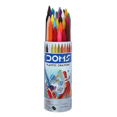 Doms 28 Shades Erasable Plastic