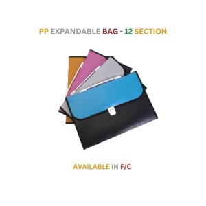 PP Expandable Bag - 12 Section (M01)